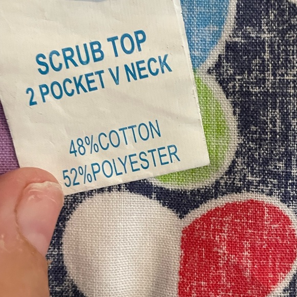 HEARTS SCRUBS  RMF HEARTS PLUS SIZE RAINBOW WOMENS - Picture 5 of 7